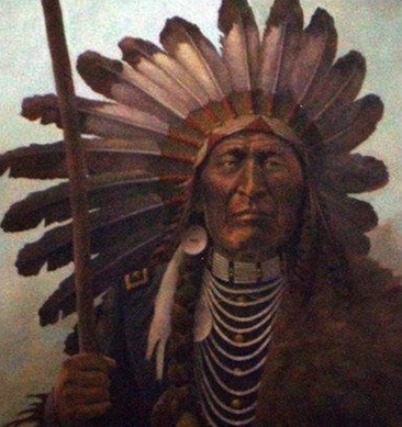 Pocatello Shoshone Indian Chief