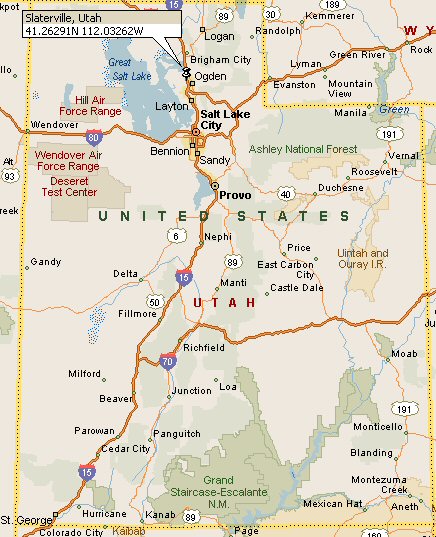 Slaterville, Utah Map 4
